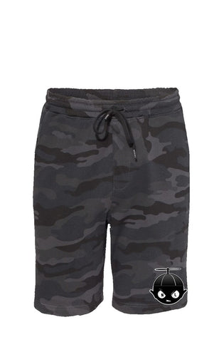 Black Camo Shorts