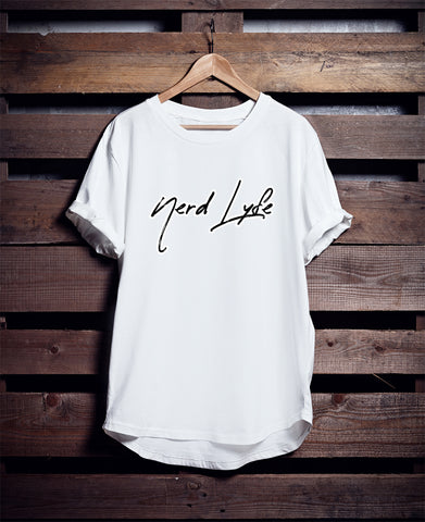 NLG Classic  letter print tshirt